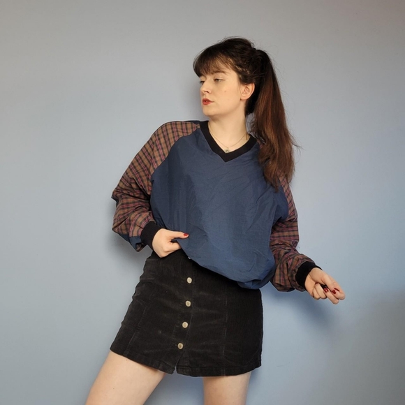 Vintage navy blue shell suit - Picture 5 of 8